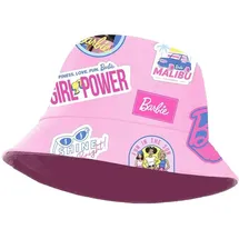 Karactermania Barbie Malibu-Bucket Kindermütze, Rosa, 25 x 15 cm