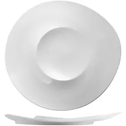 Weißes Porzellan hotellerie Auswahl Teller 31,5x31x3,6h cm