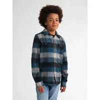 Petrol Industries Kariertes Hemd Clackamas Blau 152