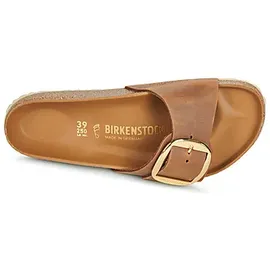 Birkenstock Madrid Big Buckle Nubukleder geölt cognac 39