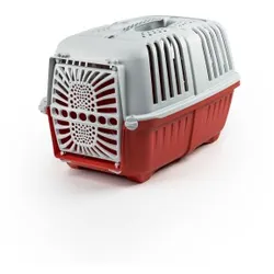 Lionto Transportbox aus Plastik rot M