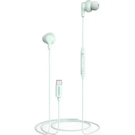 Thomson Kopfhörer In-Ear, Mikrofon, Kabelknickschutz, Türkis - Türkis