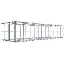 Gabiona C-Ring-Gabione 20 x 100 x 30 cm Maschenw 10 x 10 cm