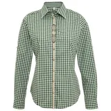 OS-TRACHTEN Trachtenbluse grün 40