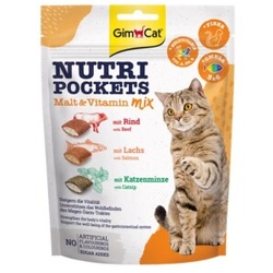 GimCat Nuti Pockets Malz-Vitamin Mix 2x150 g