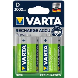 Varta Accu Power D 1, 2V/3000mAh/NiMH 56720 Bli.2