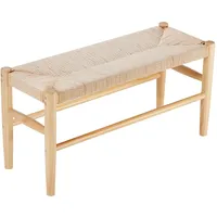 Vevor Rattanbank Eingangsbank 80cm Wohnzimmer Schlafzimmer Diele 113kg