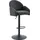 Hela Barhocker HOLLY 51,5 x 96 x 53 cm Grau/Schwarz