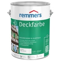 Remmers Deckfarbe 5 l weiß seidenmatt