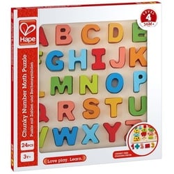 Hape - Puzzle mit Großbuchstaben, 27 Teile