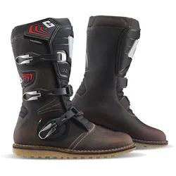 Gaerne Balance Oiled Motorradstiefel, braun, Größe 38 für Männer