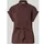 More & More Hemdbluse mit Knot-Detail Dunkelbraun 38