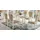 JV Möbel Esszimmerstuhl Barock Antik Stil beige 4er Set