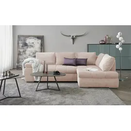 Switch Eckcouch Flachgewebe 3-Sitzer Blau
