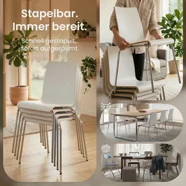 CLP Stuhl Gahanna Holz weiß