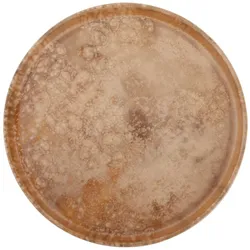 James Cooke - Dune - Teller Set 2-teilig aus Steinzeug Ø 28 cm – Hellbraun – Robust & Spülmaschinengeeignet – Design Speiseteller Hauptgerichte