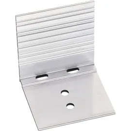 Gutta Abschluss- und Haltewinkel für Schraubprofil Alu 5 Stück