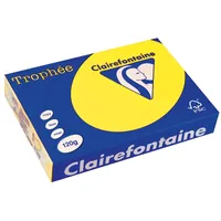 Clairefontaine Trophée A4 120 g/m2 250 Blatt kanariengelb
