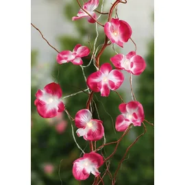 Hellum LED Lichterkette 1,35 m warmweiß Rosa
