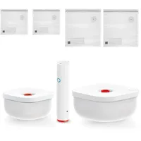 Guzzini Set 2 Vakuumbehälter+Pumpe+Beutel Save-It, 11850911