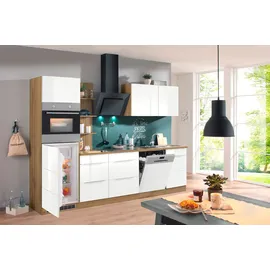 kochstation Kochfeldumbauschrank KS-Brindisi 60 x 60 x 85 cm Weiß