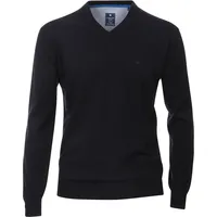 Redmond V-Ausschnitt-Pullover Blau