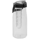 MacMa Infuser Flasche / Trinkflasche mit Fruchteinsatz / 2500 ml
