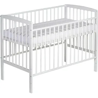 Schardt Beistellbett Micky Plus 60x120 cm für Boxspringbetten, weiss