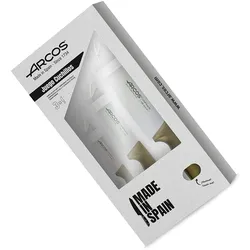 Arcos Niza - Küchenmesser-Set 3 Stück (Gemüse + Küche + Koch) - Metallisches Gold