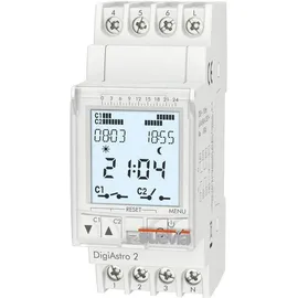 SUEVIA DigiAstro 2 Hutschienen-Zeitschaltuhr digital 230 V/AC 4000W