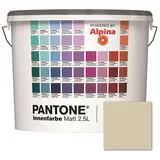 ALPINA Wandfarbe »Pantone«, Wandfarbe »Pantone«, Innenfarbe Bone White 2,5 Liter matt - beige