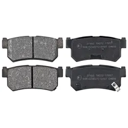 f.becker_line Bremsbelagsatz, Scheibenbremse hinten rechts links  für DAEWOO SSANGYONG 48413-08051 48413-08050 4841308051 10411436