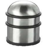 Relaxdays 2 x Türstopper, Edelstahl Silber