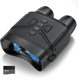 Nachtsichtgerät 4K HD Digital Infrarot Fernglas 4000mAh Wiederaufladbares  5X...