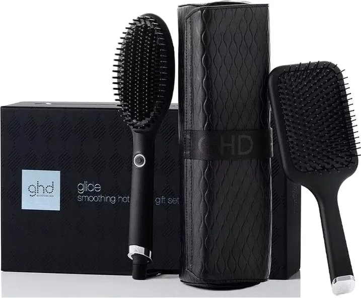 ghd Iced Luxe-Kollektion - Glide-Geschenkset - glättende Hot-Brush