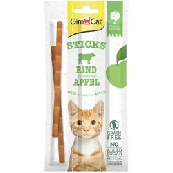 GimCat Duo-Sticks Katzen-Snack DuoSticks Rind