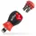Bit-Schraubendreher Stubby PH1 7-tlg rot/schwarz