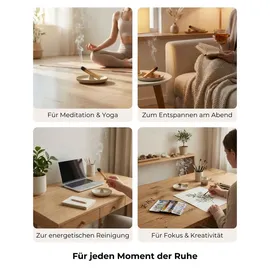 incensera Palo Santo Räucherholz 8 Duftholz Sticks 10 cm