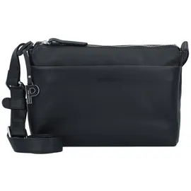 Picard Timeless Umhängetasche Leder Grau/Schwarz