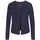 VIVANCE Strickjacke mit Haken-Verschluss Blau 40/42