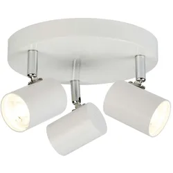 LED Decken Lampe Leuchte Chrom Küche Flur Büro Schlaf Wohn Zimmer Beleuchtung