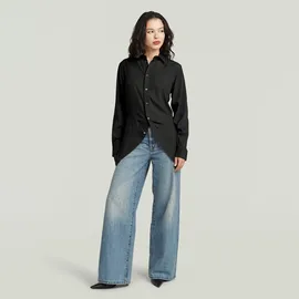 G-Star Slim Kick Long Sleeve Hemd - Schwarz - Damen - L