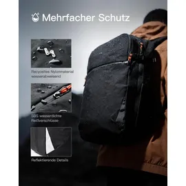 Inateck Reiserucksack 38,5 l Schwarz