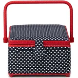 Prym 612646 Nähkorb M Lovely, blau