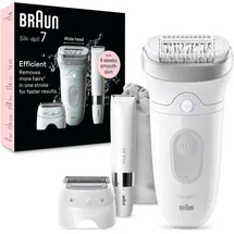 Braun Silk-épil 7 7-441 weiß/grau