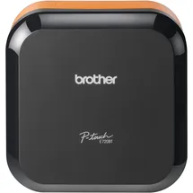 Brother PT-E720BT Schwarz/Orange
