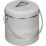 Navaris Komposteimer 3 l Grau