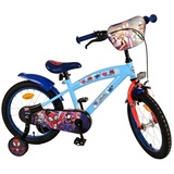 Volare Kinderfahrrad Spidey Fahrrad für Jungen 16 Zoll Kinderrad in Blau
