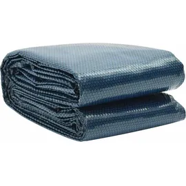 vidaXL Treibende Solarplane PE 732 x 366 cm schwarz/blau