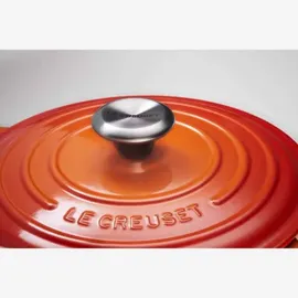 Le Creuset Signature Bräter 24 cm rund kirschrot